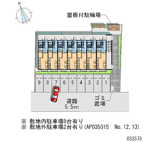 ★手数料０円★豊川市諏訪西町１丁目　月極駐車場（LP）